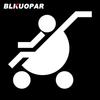 BLKUOPAR Für Kinderwagen Auto Aufkleber Einfache Lustige Abziehbilder Wasserdichtes Vinyl Auto Zubehör Fahrzeug Skateboard Wohnwagen Deko