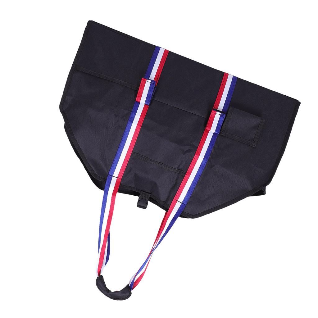 Brennholztrage Tasche Große Holztrage Haltertasche mit Griffen Axt Tragedesign für Drinnen Draußen Camping 600D