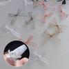 10Pcs Organza Ribbon Bow Nail Charms 3D Decoration Bows Knot  Korean Nail Parts Manicure Jewelry Kawaii Accessories