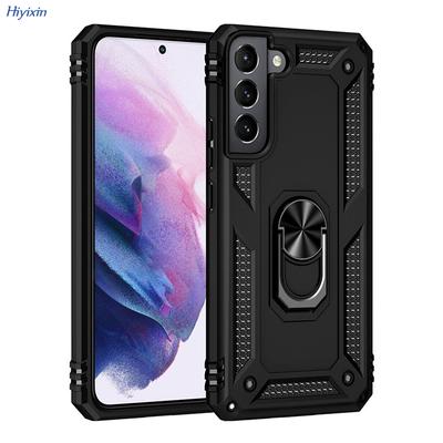 Suitable for Samsung S24 Sergeant Ring Anti-drop Phone Case S26Ultra Stand Anti-drop Protective Cover