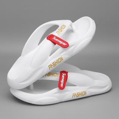 Herre Plattform Flip Flops Sommer Myk Såle EVA Tøfler for Menn Utendørs Casual Strandsko Hjem Sklisikre Baderomsslippers