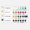 4-in-1 Water Quality Test Strips: pH, Chlorine, and More - 50 Strips per Bottle for Aquarium & Pool Testing.