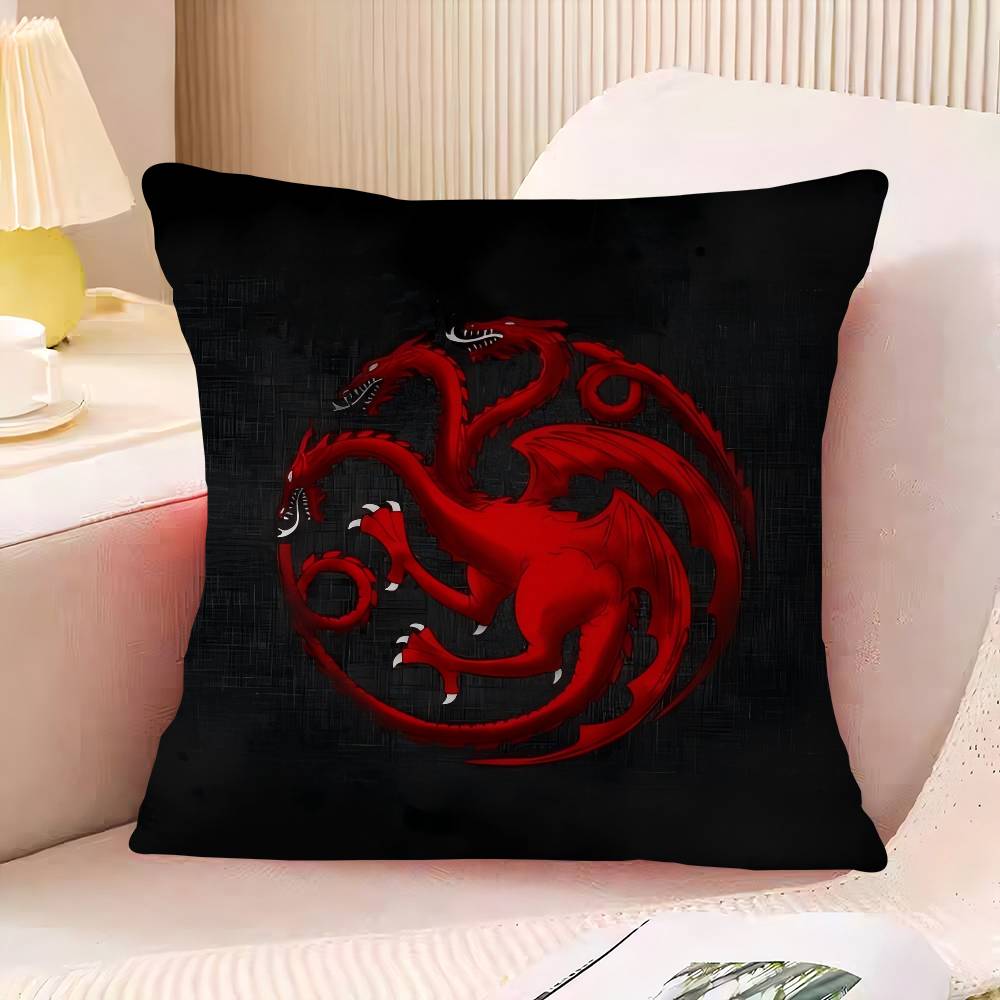 

TV G-Game Of T-Thrones Pillowcase Toon Gift Cushion Cover Bedroom Home Sofa Chair Seat Decor Pillow Case 16x16Inch