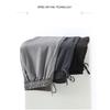 Summer New Business Ice Silk Pants Straight Elastic Waist Black Gray Trousers Breathable Simple Quick Drying Casual Suit Pants