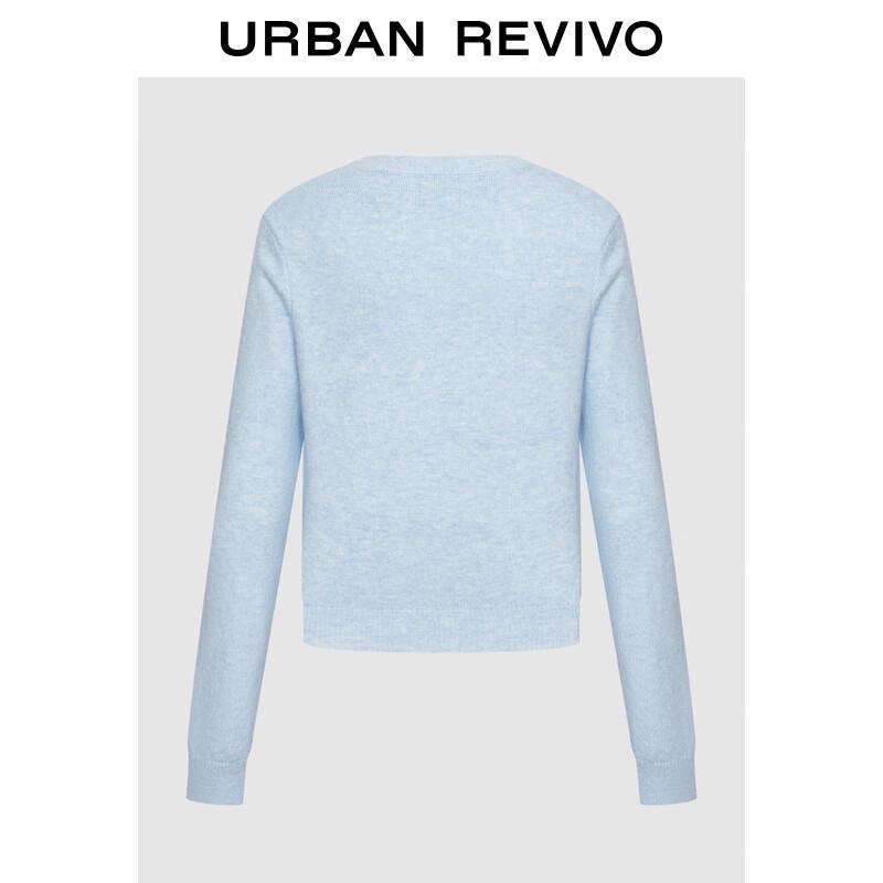 UR Women's Casual Bowknot Short Knit Cardigan