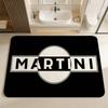 M-Martinis Logo Door Mat Kids Room Bedroom Decoration Balcony Anti-Slip Doormat Living Room Doormat Area Rug