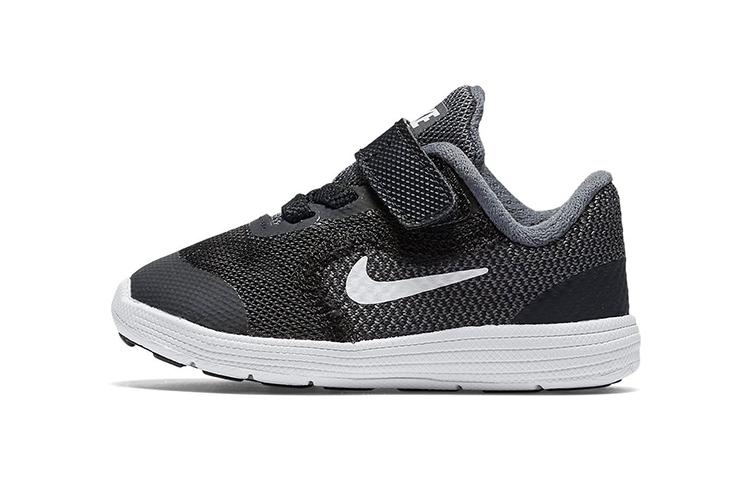 

Детские кроссовки Nike REVOLUTION 3 Повседневные Низкие Черно-серые для Малышей и Детей 819415-001 21