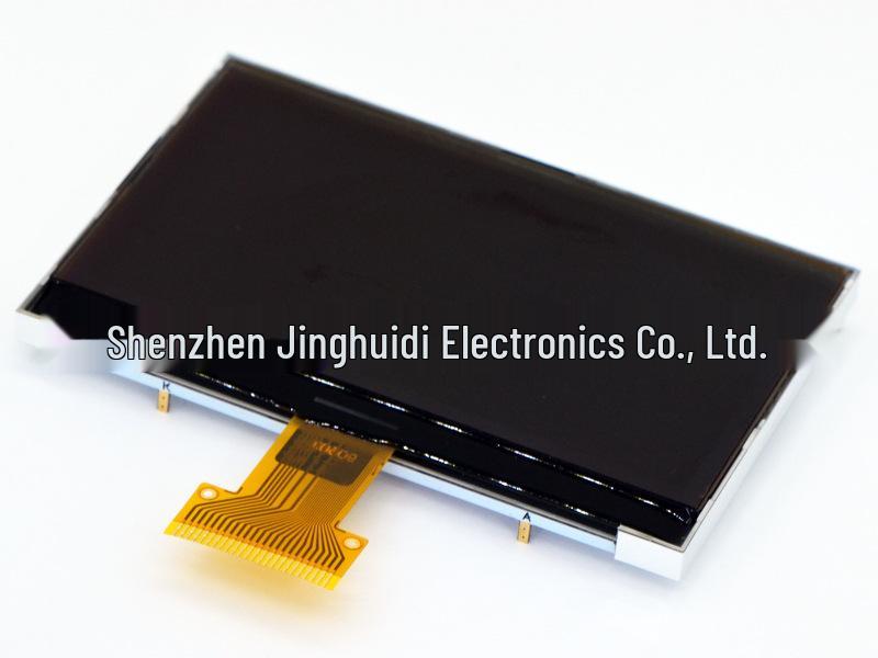 19296 3.5" Dot Matrix/LCD Display with Optional Serial or Parallel Port, Black Background, White Text, 24PIN Welding