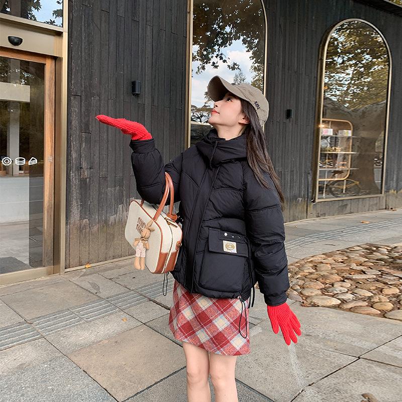 Korean Version of Loose Age-reducing Bread Clothes Women's 2025 Winter New Short Casual Plus-size Cotton Jacket Padded Jacket Jacket