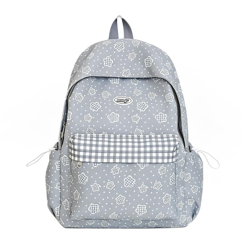 Schoolbag Japanese Ins Style Casual Simple Schoolbag Female, Junior High School and High School Students Backpack Large Capacity Versatile Travel