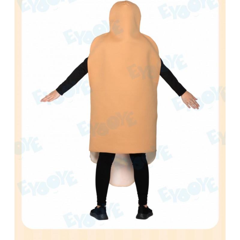Halloween Costume Set Hot Dog Outfit Adults Kids Family Matching Party Cosplay Funny Themed Dress-Up