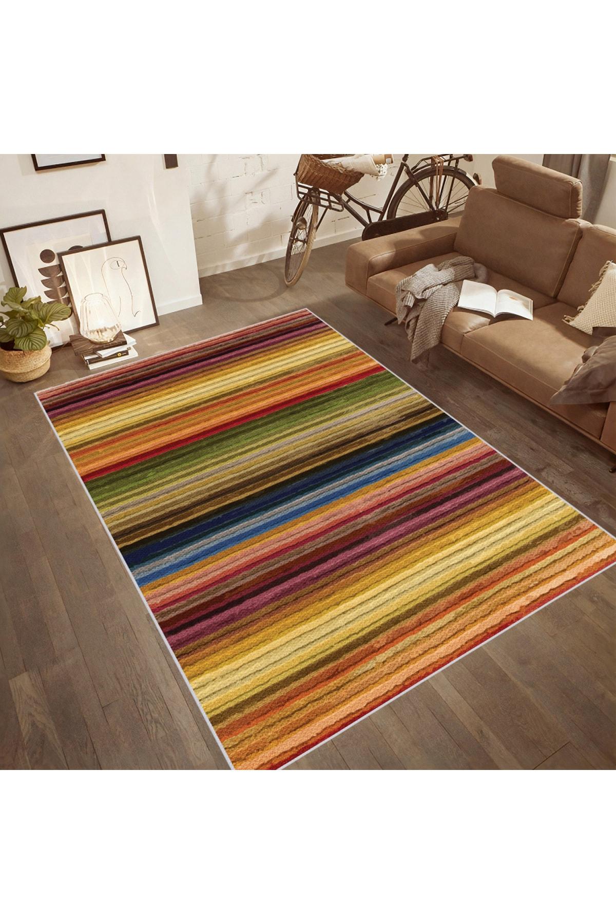 

Моющийся ковер с принтом Rovigo Home RVG1837-SD042 50x80 жёлтый