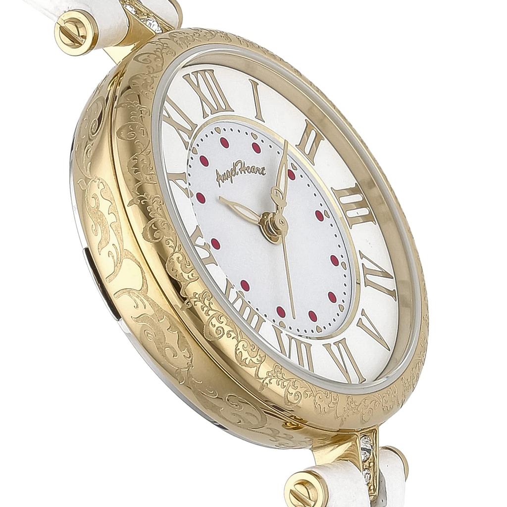 Uhr Saint Seiya Collaboration Saori Modell weißes Zifferblatt Edelstahl Mineralglas Solar Quarz SOLAR Quarz 29MM reguläre Garantie Uhr [Angel