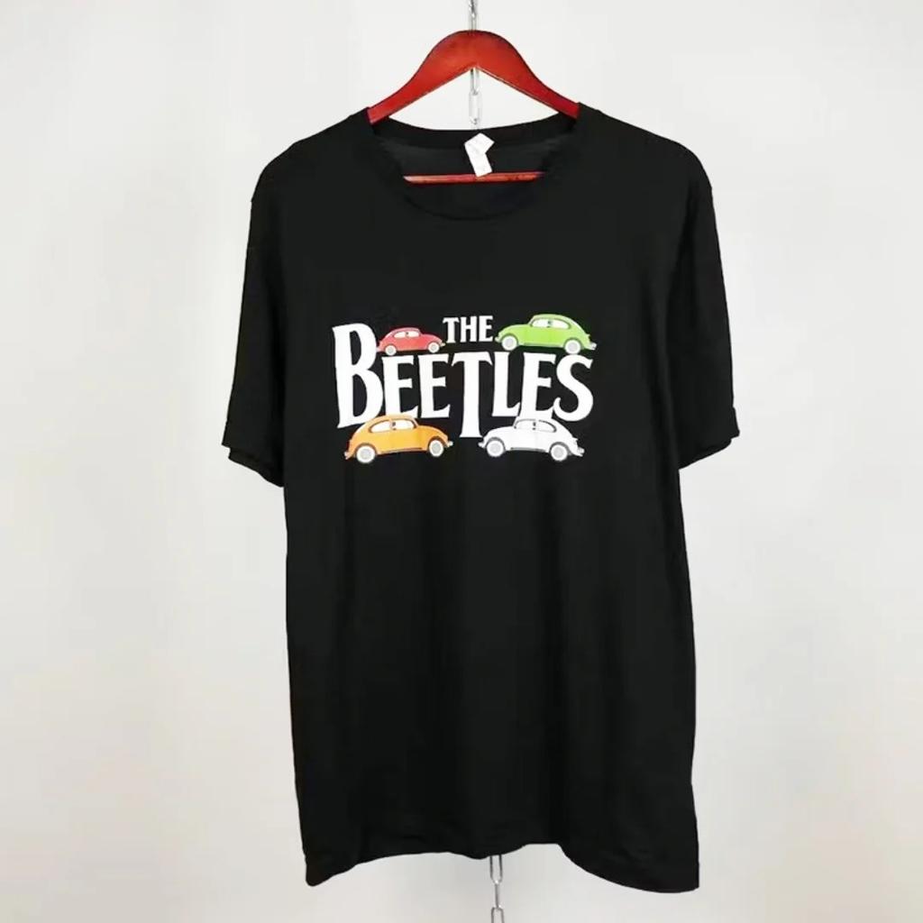 2026 New The Beatles vintage rock American retro punk hip-hop oversize Men's and Women's T-shirt Tee for Unisex T-shirt Tee