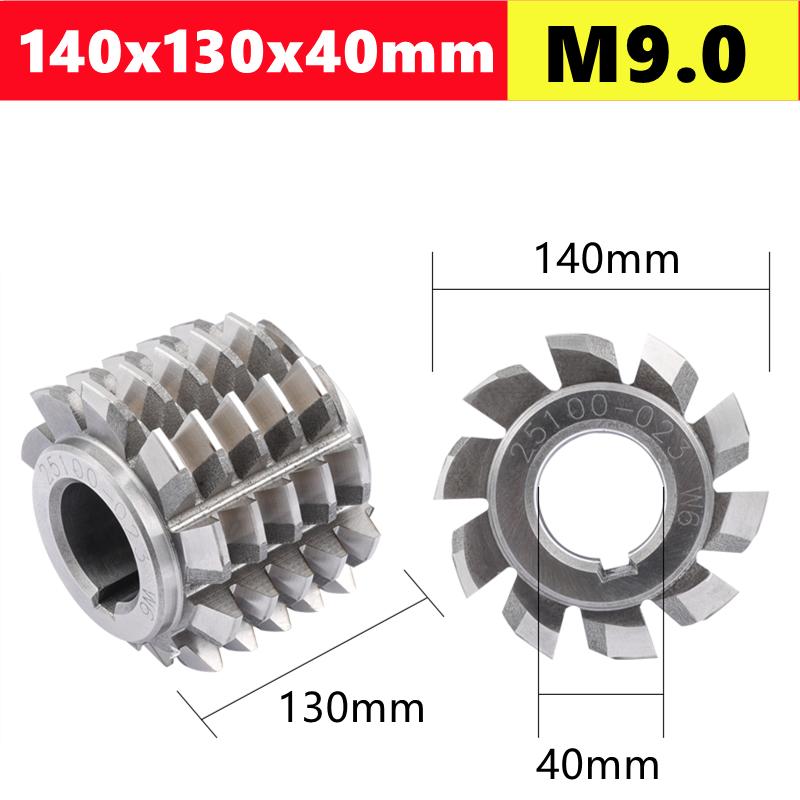 HSS Gear Hob M0.5 M0.8 M1 M6M8 M10, Pressure Angle 20 Degrees, Used for Milling Machine Slot Machining and Rolling Cutting Tools