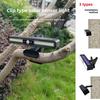 Outdoor Solar Clip Light Super Bright Induction Lamp Home Camping Courtyard