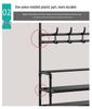 Kedi All-in-One Coat, Hat, and Shoe Rack for Bedroom and Living Room