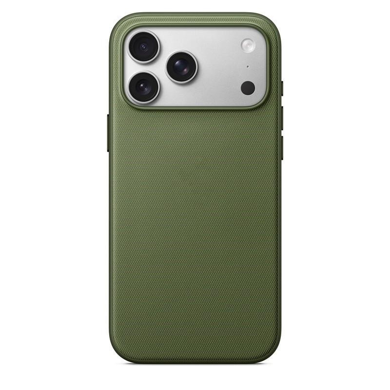 IPhone 17 Pro Max Woven Fabric Case With MagSafe Support Shockproof Anti-Slip Slim Back Cover In Vintage Style