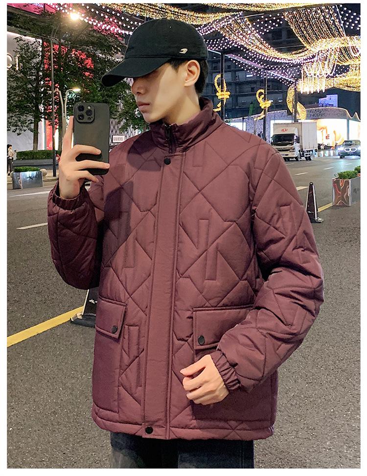 90-300 Jin Extra-Large Quilted Cotton Men's Winter Jacket - Ultra Thick & Casual