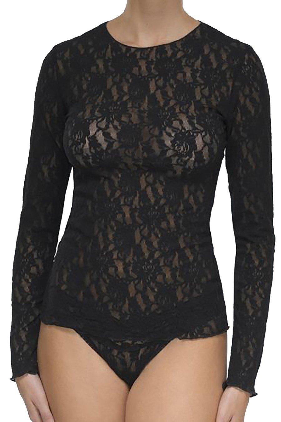 

Лонгслив Hanky Panky (91686) 40(XS) прозорий колір чорний