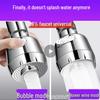 360° Splash-proof Kitchen Sink Extension Shower Head with Water-Saving Filtration