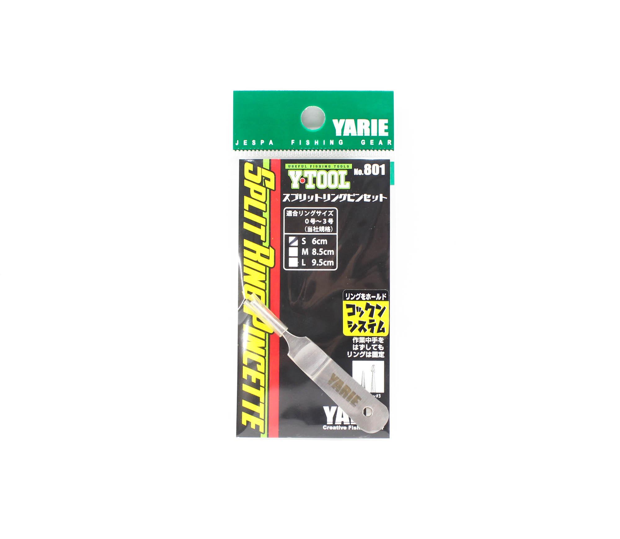 

Пинцетка Yarie 801S Y Tool с разъемным кольцом, размер S 6 см (0459)