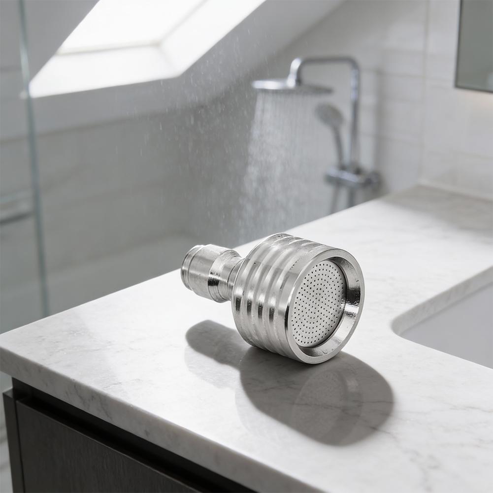Steel Nozzle Small Showerhead Quick Connection Design