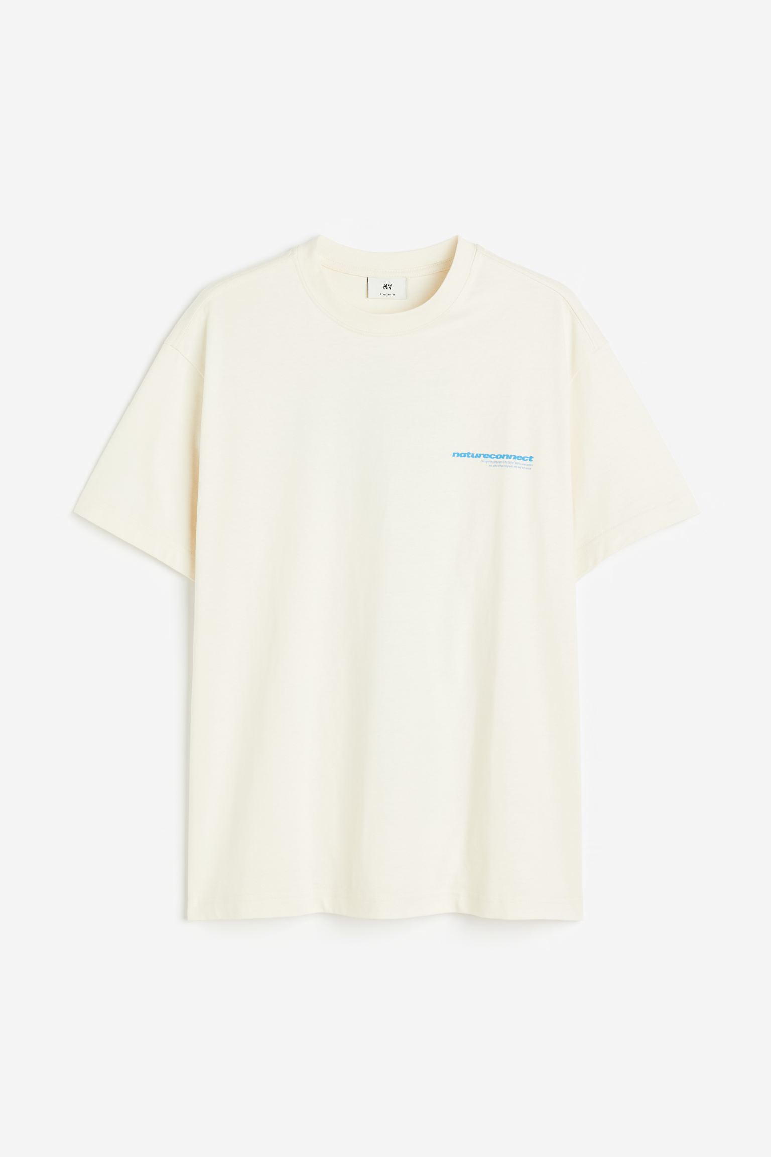 

Футболка свободного кроя с принтом