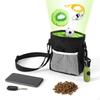 Pet Training Treat Bag Food Pouch Dog for Camping Travel Walking Black