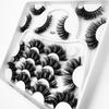 9 Pairs Of Fried False Eyelashes, Thick Natural Eyelashes, Three-Dimensional Multi-Layer Thickened False Eyelashes
