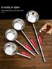 Large Long-Handle Stainless Steel Soup Ladle
