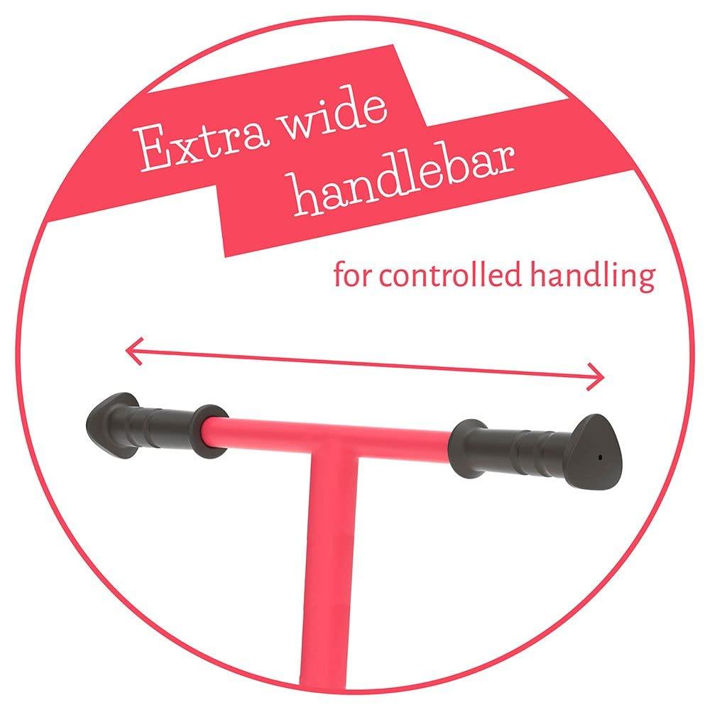 Chillafish Stunt Kick Scooter Coral, 2-Wheel Stunt Scooter, CPST01COR, Authentic