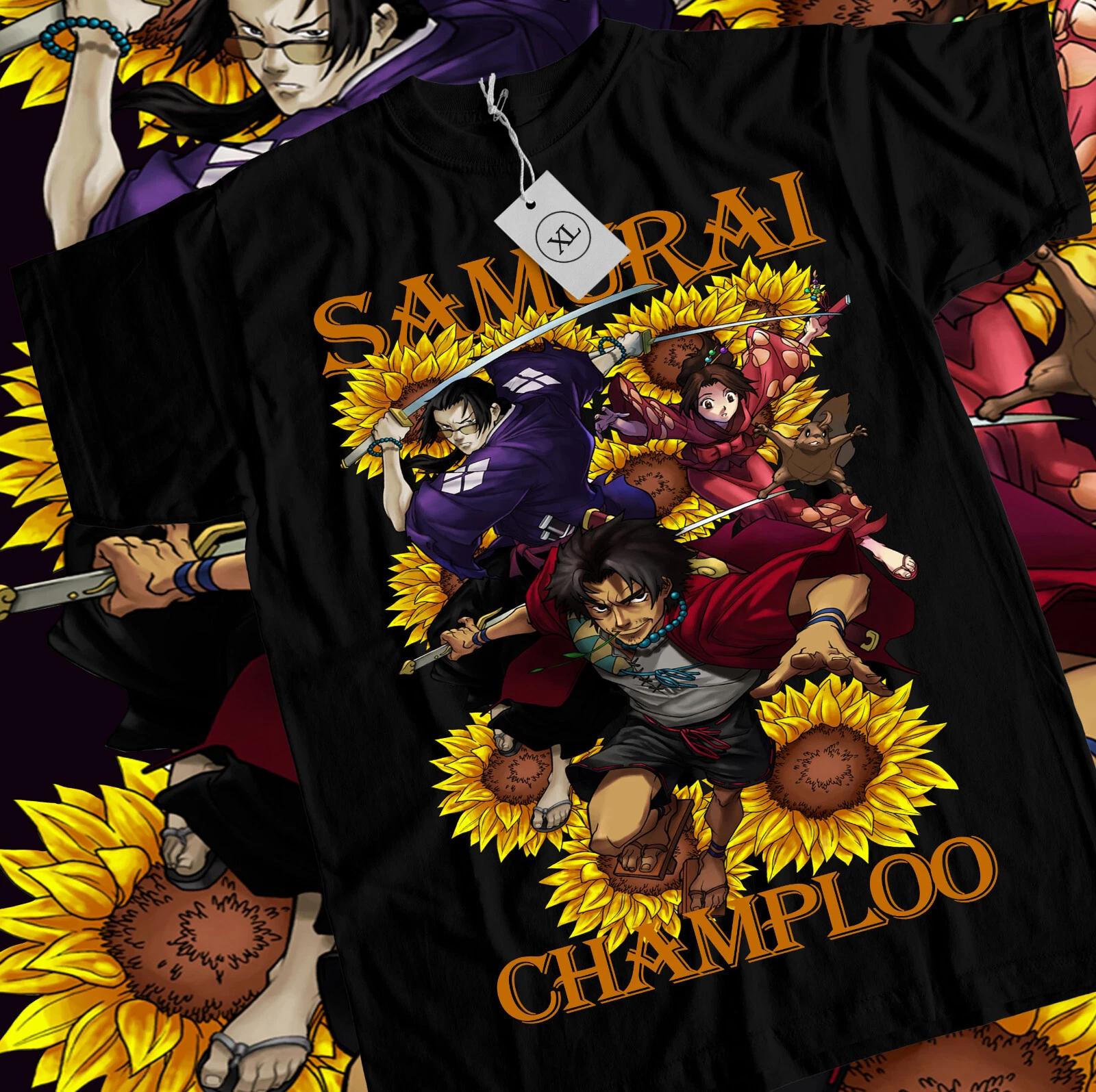 

Футболка Samurai Champloo Манга Аниме Прогулка Мугэн Дзин Фуу Касуми Футболка Все Размеры 2XL