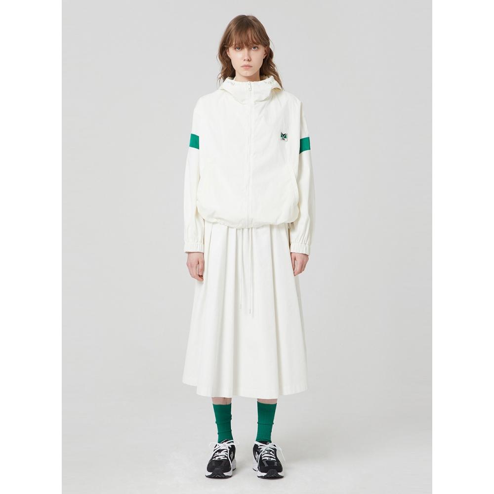 

LUCKYMARCHE Daily Banding Flare MediSkirt QWKAX23211WHX