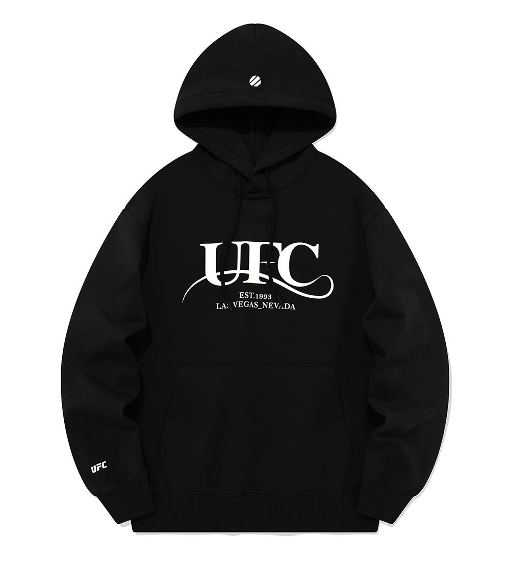Ufc Sports Ufc Starlight Relax Fit Hoodie Black U2Hdu3303Bk Black/Xl