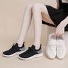fashion Popular Flying Woven Breathable and Comfortable Women's Sports Casual Running Shoes Luxury Women's Mesh Lace-up Casual Shoes