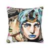Jojo Steel Ball Run Pillow Cover  Soft Cushion Cover Kawaii Pillow Case For Sofa Couch Bed Living Room