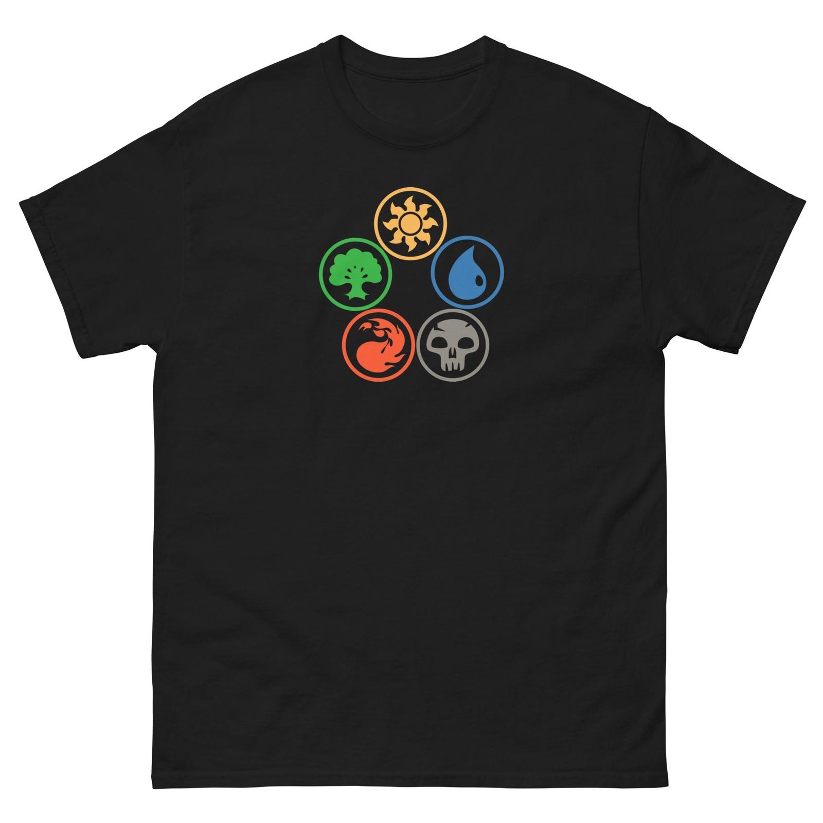 Magic The Gathering Rings logo T-Shirt S