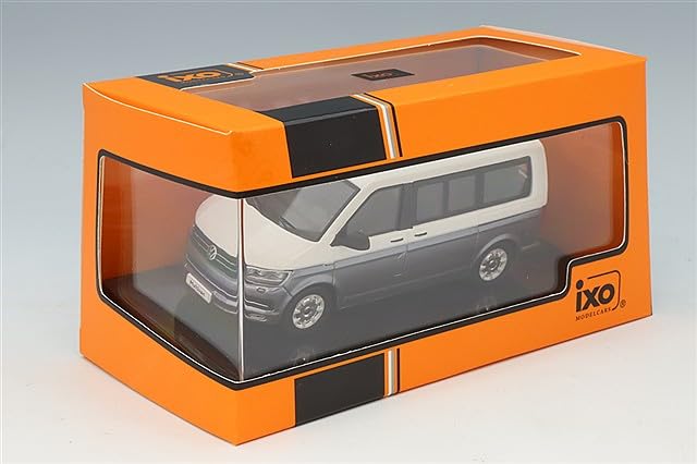 Ixo Scale Volkswagen T6 Multivan 2017 1/43 White/Gray