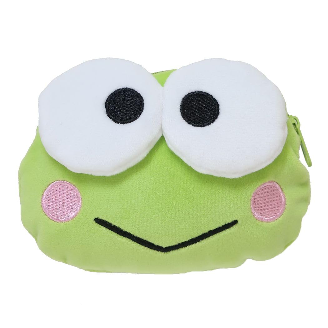 

Marushin Sanrio Kerokerokeroppi Лицо Персонажа Футляр для Аксессуаров Идеальный Подарок для 3825003300 Косметичка/Keroppi Косметика, Дни рождения, Женские Аксессуары,