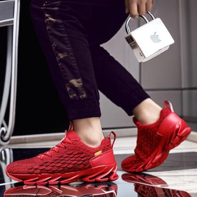 Men's Shoes 2025 Spring and Summer Mesh Popular Men's Trendy Shoes Casual Sports Shoes Running Blade Men's Shoes