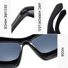 Fashion Oversized Sunglasses Y2k Women Men Brand Designer Retro Sun Glasses Female Popular Vintage Eyewear UV400