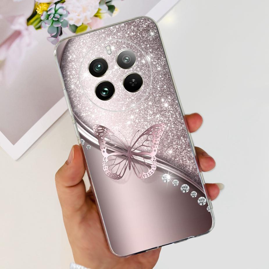 For Realme 12 Pro Plus Case New Fashion Painted Cover Clear Silicone Soft TPU Phone Case For Realme 12 Plus Realme12 Pro + Shell