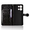 For TCL K33 5G/K32 5G Wallet Case Dot Pattern Imprint PU Leather Phone Cover with Wrist Strap