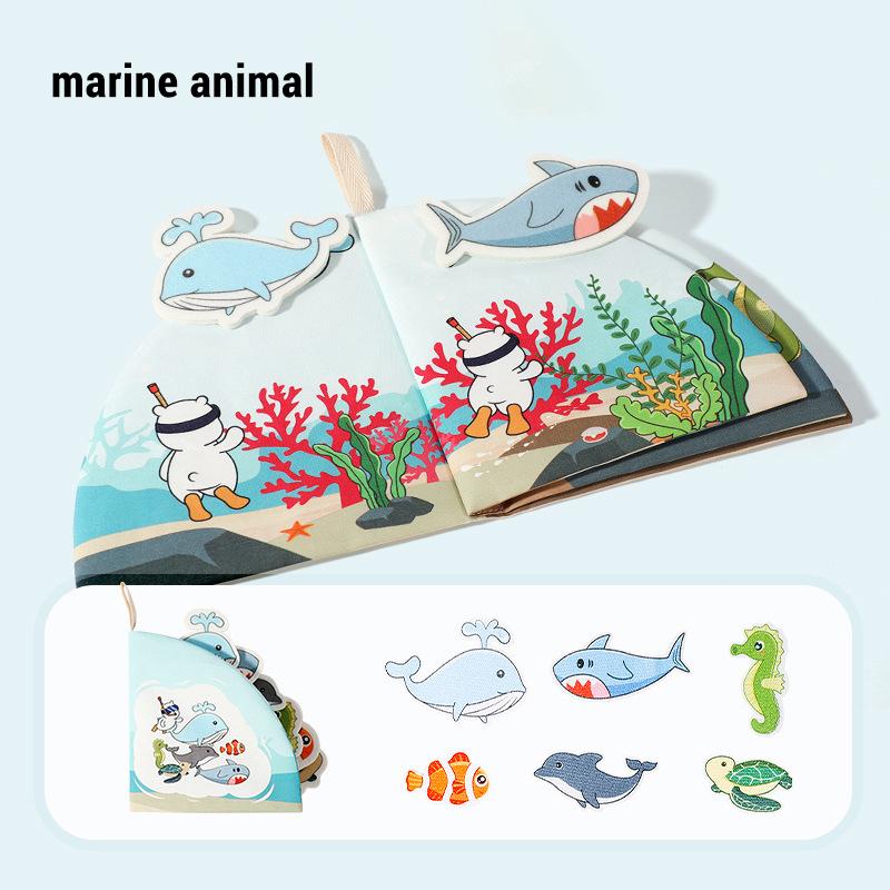 High-Quality Baby High-Quality Soft High-Quality Books Play sets 0-36M High-Quality Baby High-Quality Tail High-Quality Cloth High-Quality Book