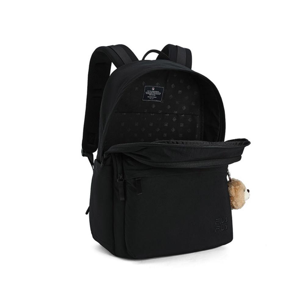 New FILA ORIGINALE Fabric Backpack Unisex Jet Black F13U539131FBK
