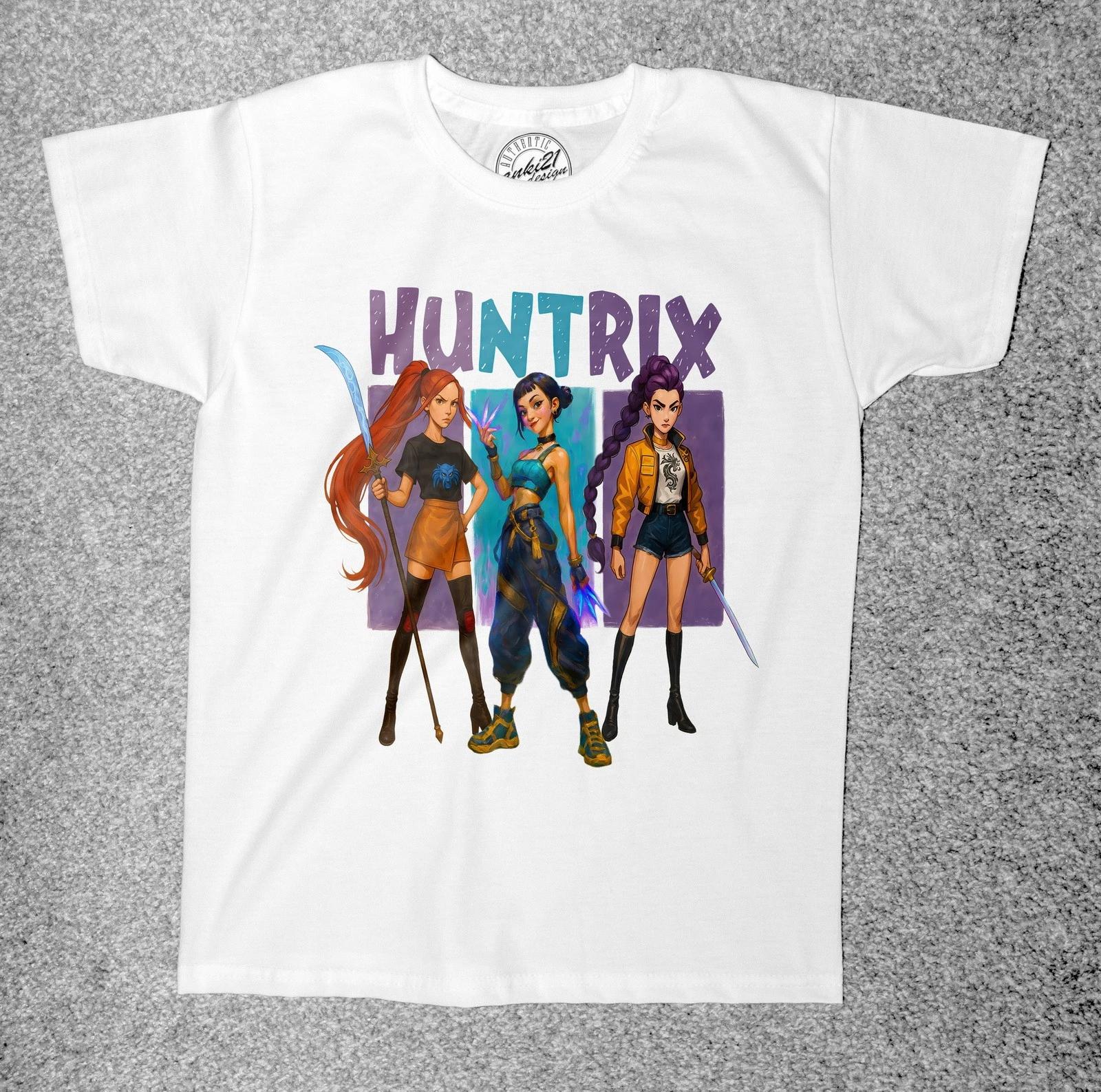 

Huntrix K-Pop Demon Hunters 004 Anime/Manga Childrens/Kids Adult t shirts/t-shir 140