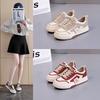 2025 spring little white shoes new Korean version ins female students platform heightening sports board shoes casual street auction 6521