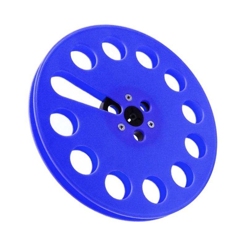 New Multiple Hole Plasic Reel 1/4 7Inch Open Tape And Nab Hub Disk Takeup Reel For Professional Recording