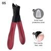 Tagliaunghie a Grande Apertura Mascella Tagliaunghie Spesse Dure Oblique/Piatte Strumento per Manicure in Acciaio Inossidabile Tagliaunghie per Unghie dei Piedi Rifinitore Antispruzzo